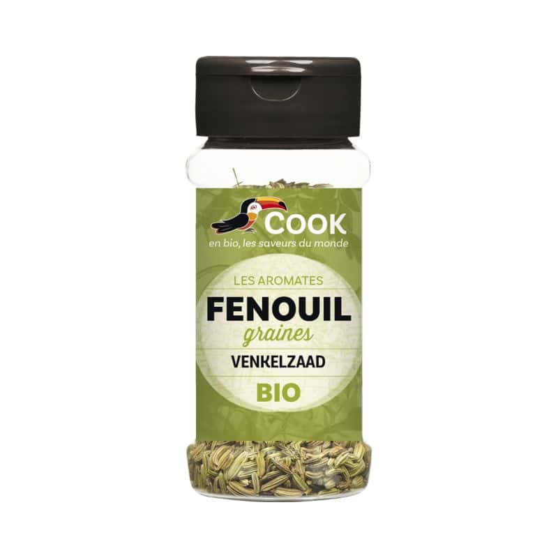 Cook épices -- Graines de fenouil bio (origine France) - 30 g