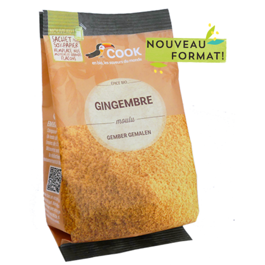 EOL Gingembre moulu bio (sachet économique) - 1